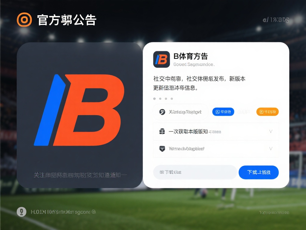 官方社交媒体公告：B体育官方会在社交平台发布新版本