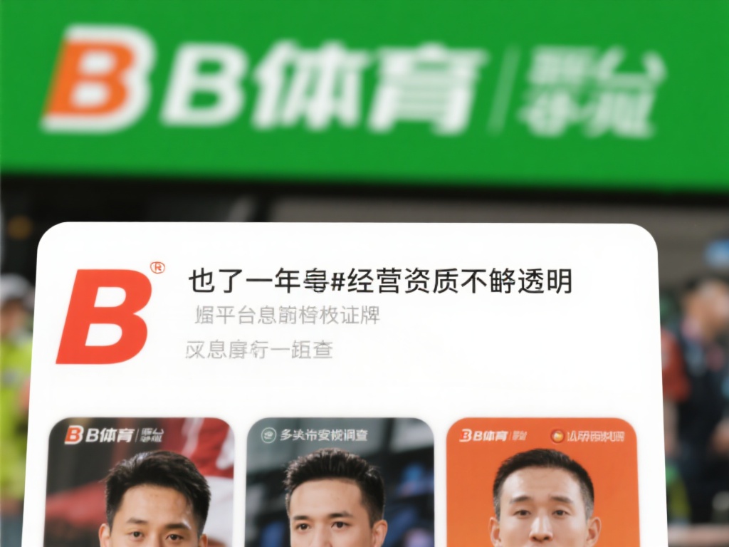 此外，还有网友指出，b体育的运营资质不够透明。虽然